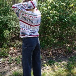 Vintage Northern Reflections Knitted Sweater